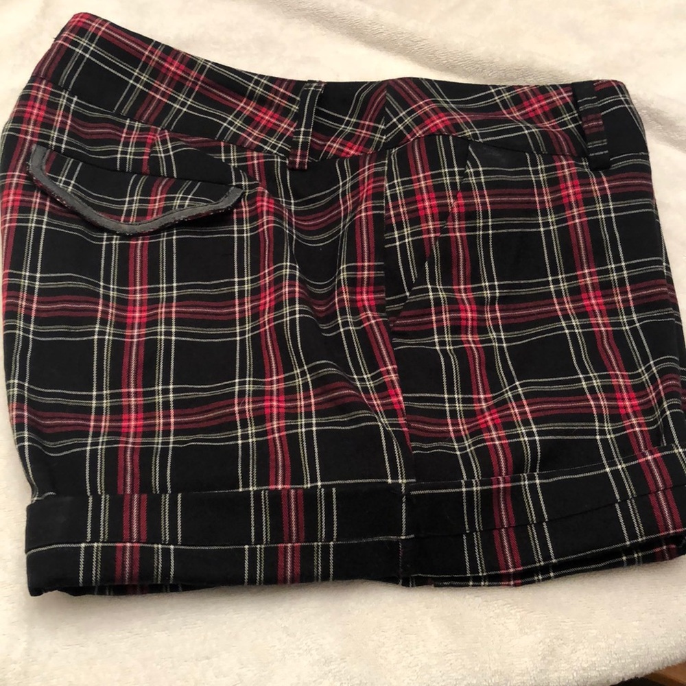 Torrid plaid shorts